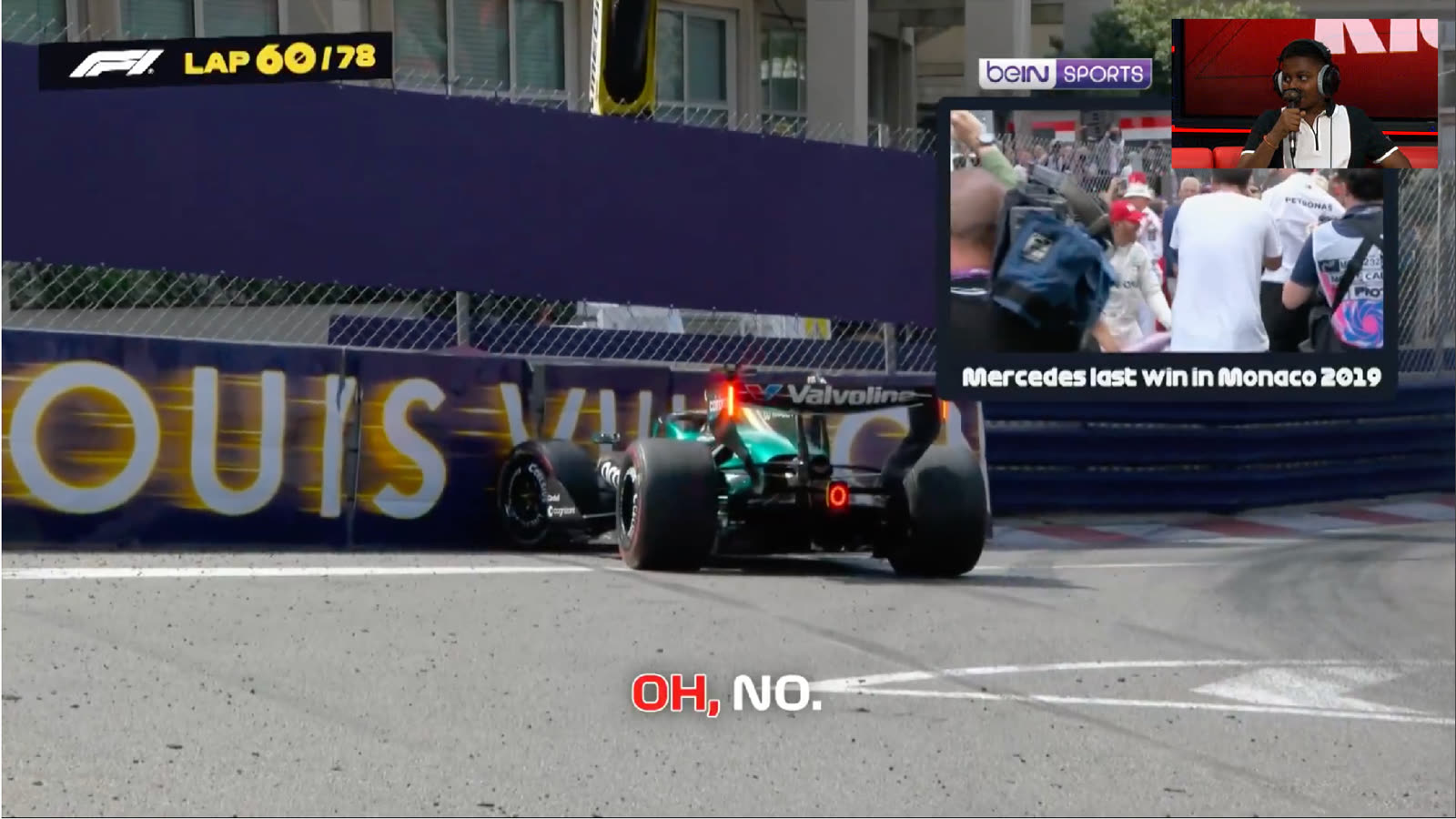 Fans at the beIN SPORTS F1 commentary booth powered by qiksense — image 4