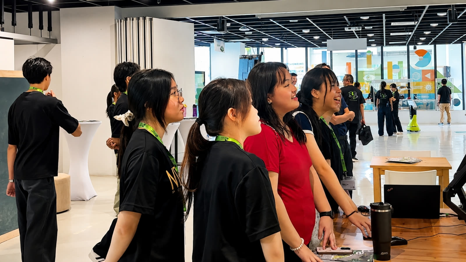 Ngee Ann Polytechnic Open House interactive activity result and engagement outcome with qiksense.