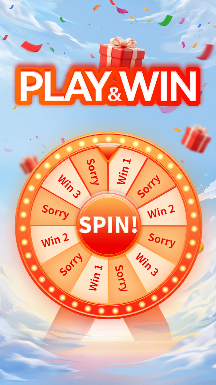 Spin the wheel prize game preview
