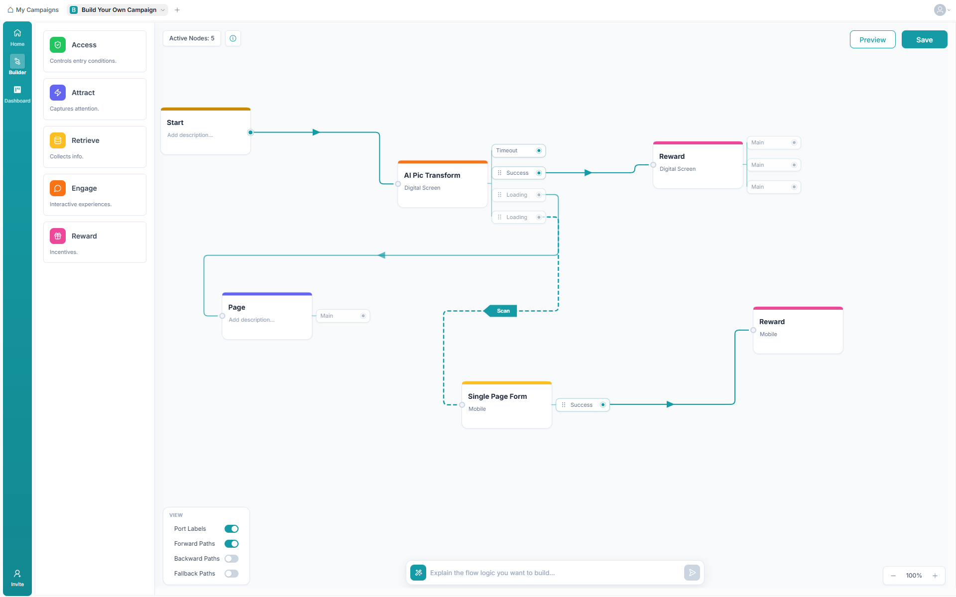qiksense campaign builder