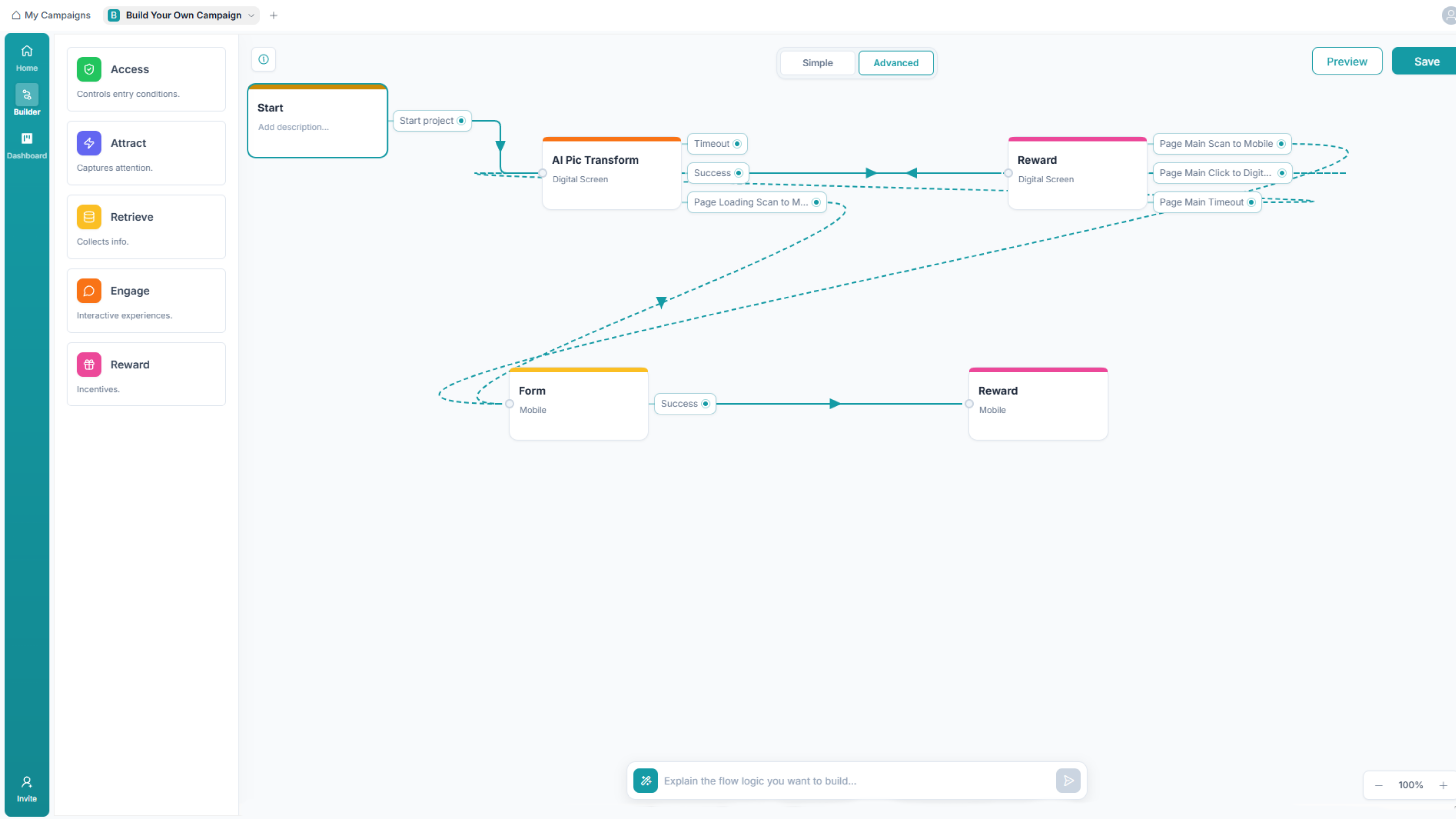 qiksense campaign builder