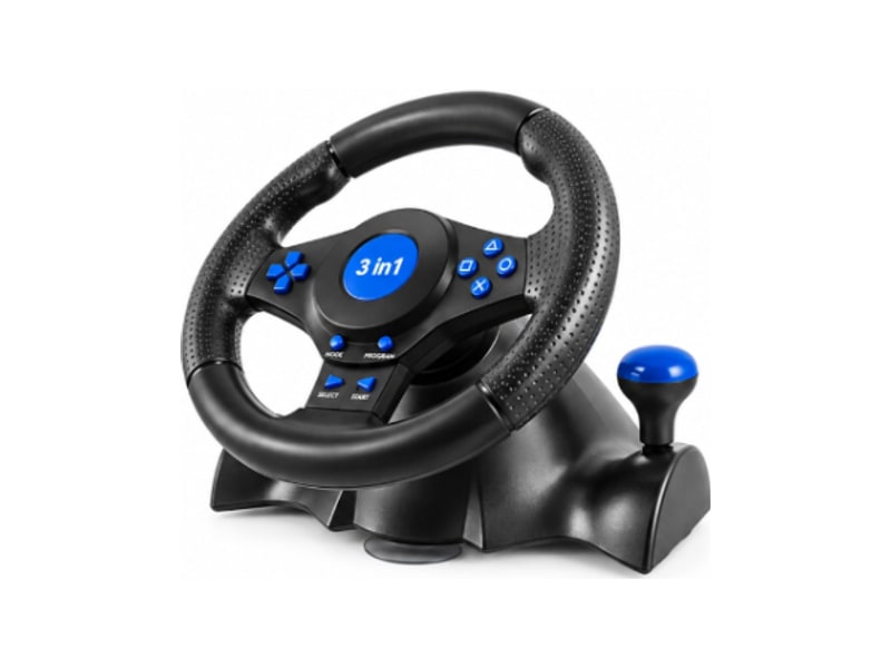 The racing wheel from an angle